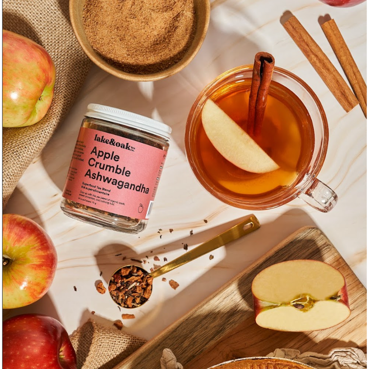 APPLE CRUMBLE ASHWAGANDHA - SUPERFOOD TEA BLEND