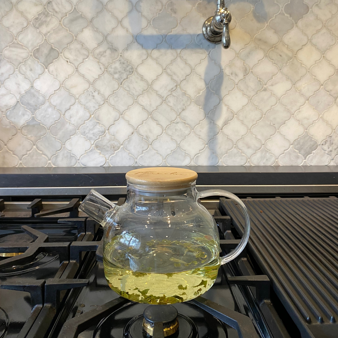 GLASS TEAPOT/KETTLE - 4 CUP SIZE