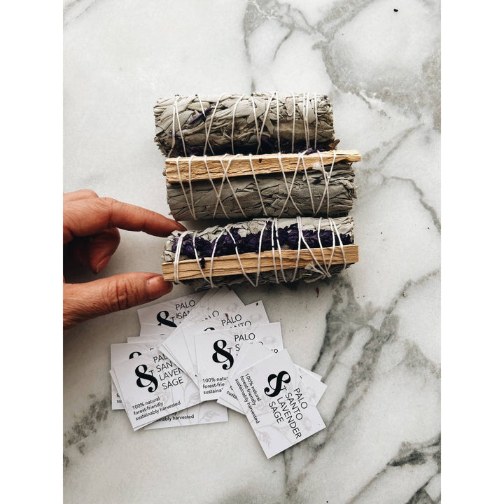LAVENDER AND WHITE SAGE SMUDGE