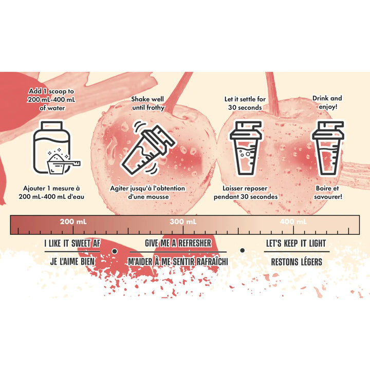 CLEAR PROTEIN GRASS-FED WHEY ISOLATE - CHERRY VANILLA