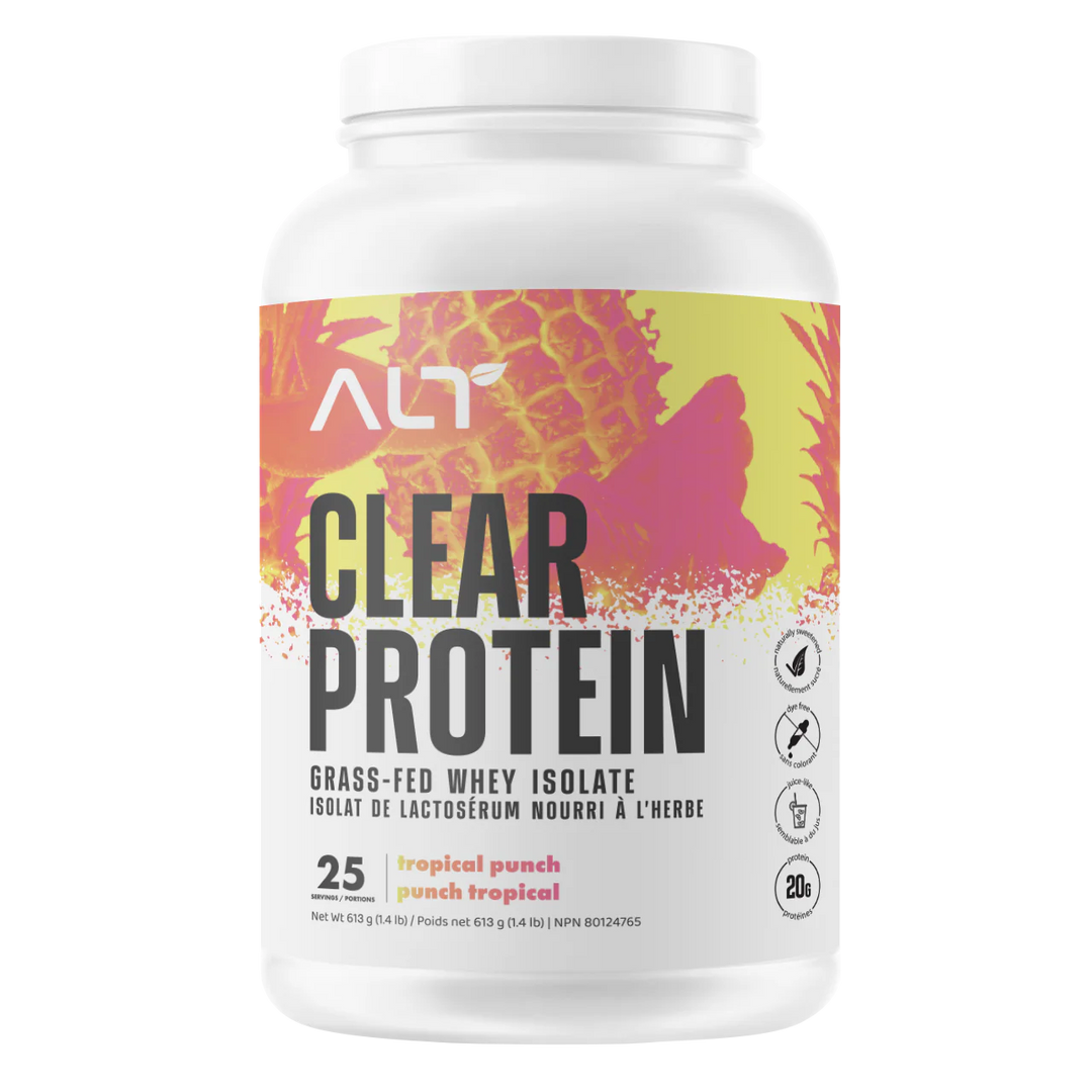 CLEAR PROTEIN GRASS-FED WHEY ISOLATE - TROPICAL PUNCH