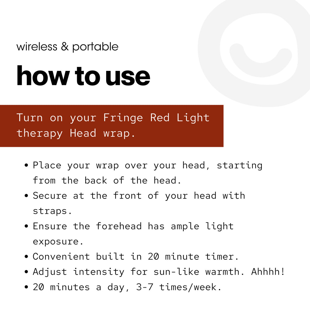 RED LIGHT THERAPY WRAP HEAD