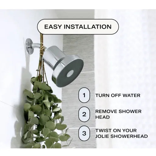THE FILTERED SHOWERHEAD - MODERN CHROME