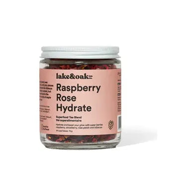 RASPBERRY ROSE HYDRATE - SUPERFOOD TEA BLEND