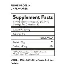 PRIME PROTEIN - UNFLAVORED