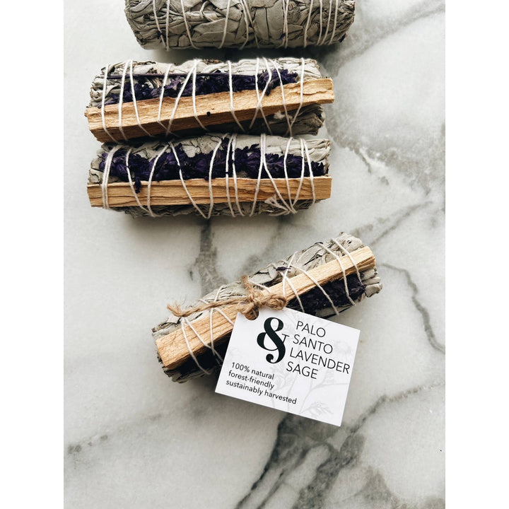 LAVENDER AND WHITE SAGE SMUDGE