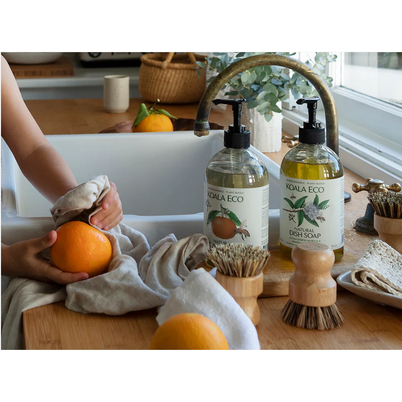 AGAVE & HEMP SCRUBBING BRUSH