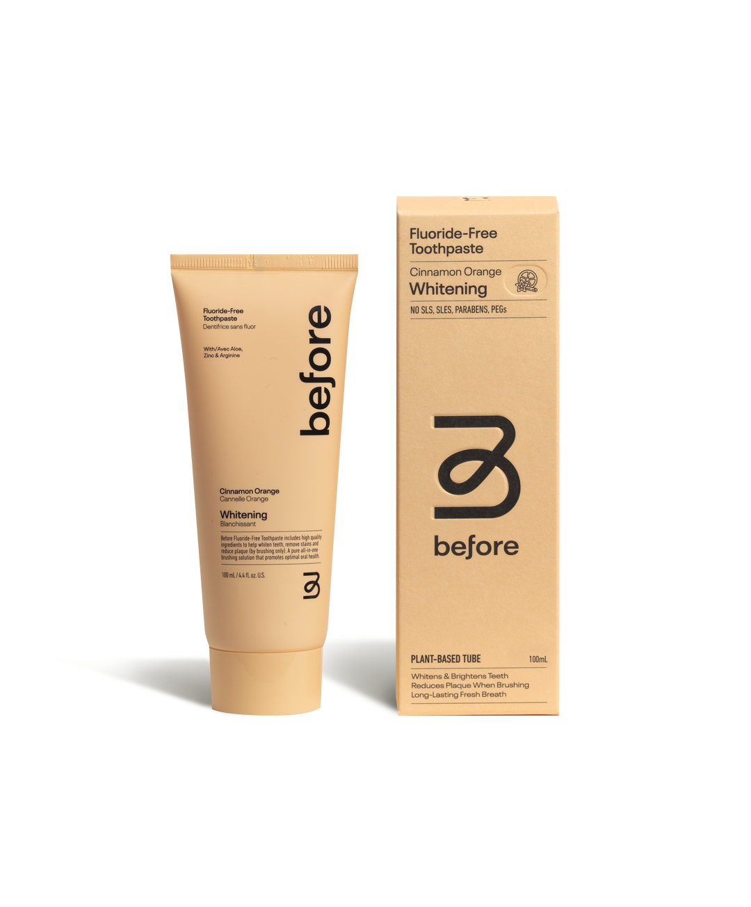 FLUORIDE-FREE WHITENING CINNAMON ORANGE