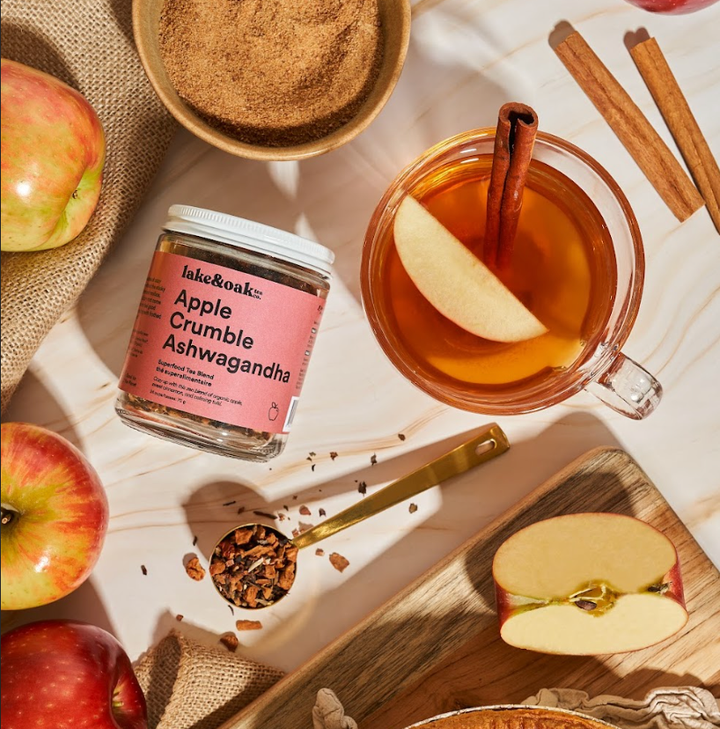 APPLE CRUMBLE ASHWAGANDHA - SUPERFOOD TEA BLEND