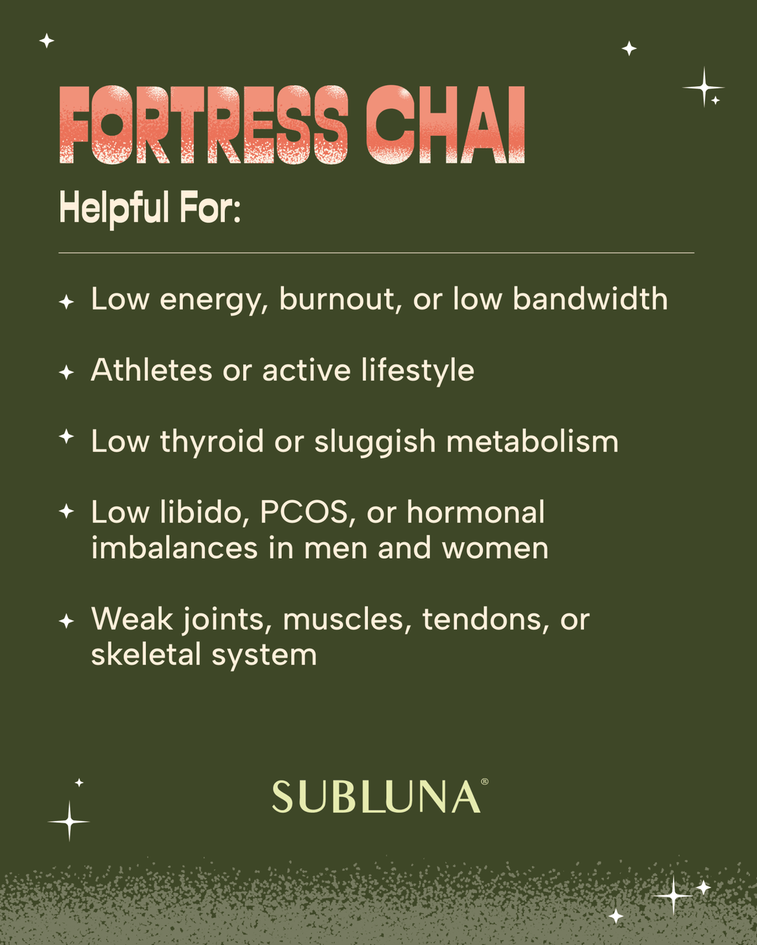 FORTRESS CHAI