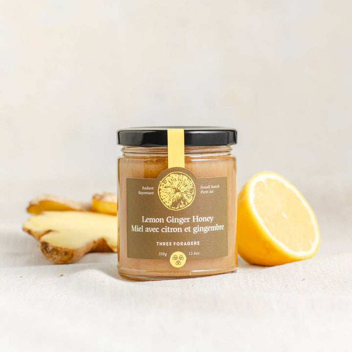 LEMON & GINGER INFUSED HONEY