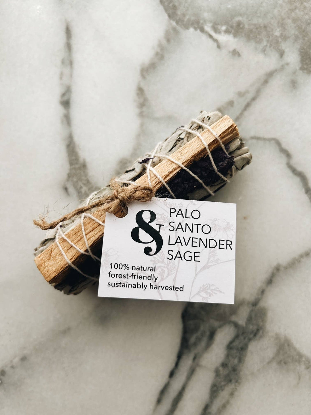 LAVENDER AND WHITE SAGE SMUDGE