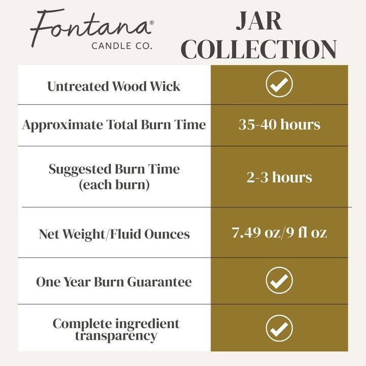 WARM FLANNEL BEESWAX & ESSENTIAL OIL JAR CANDLE