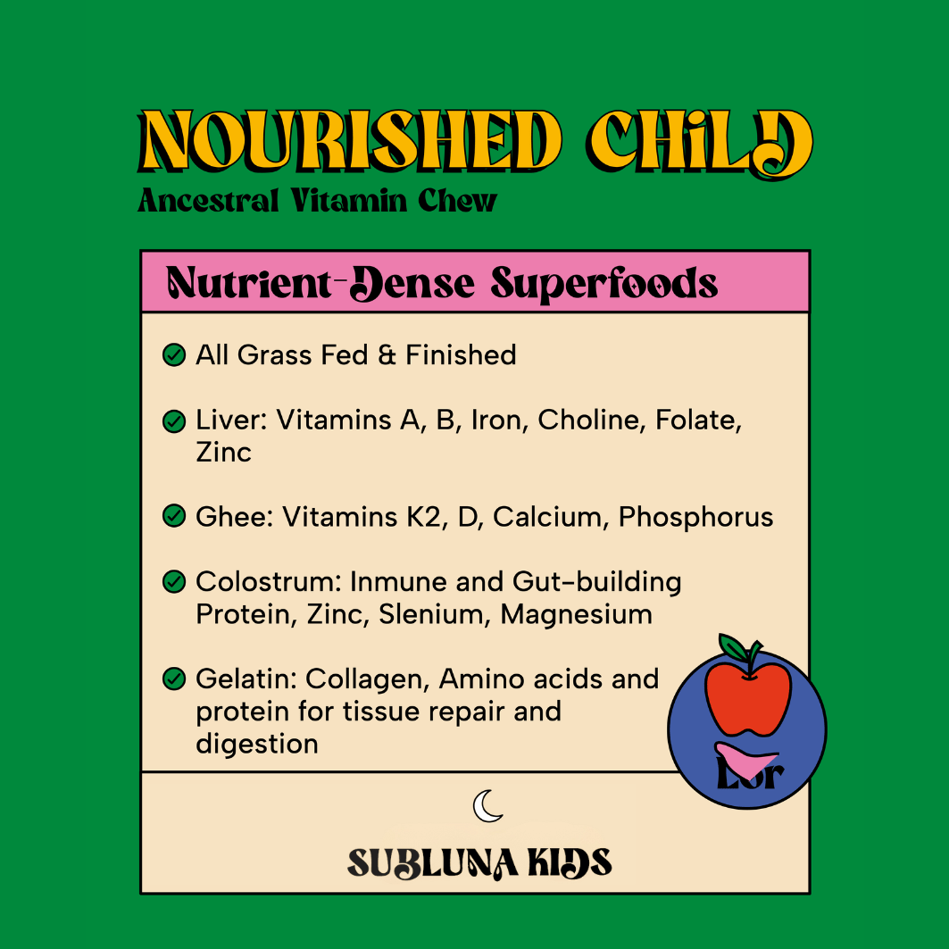 NOURISHED CHILD: ANCESTRAL VITAMIN GUMMY - CHERRY CHOCOLATE