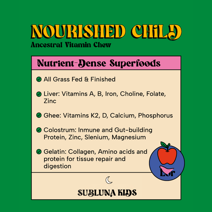 NOURISHED CHILD: ANCESTRAL VITAMIN GUMMY - CHERRY CHOCOLATE