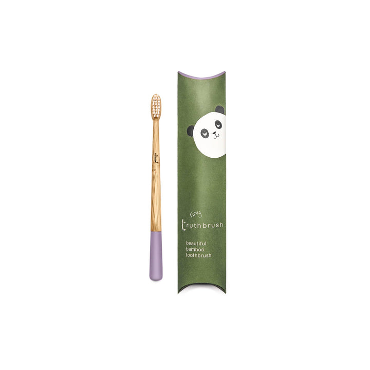 PERIWINKLE PURPLE TINY TRUTHBRUSH WITH SOFT BRISTLES