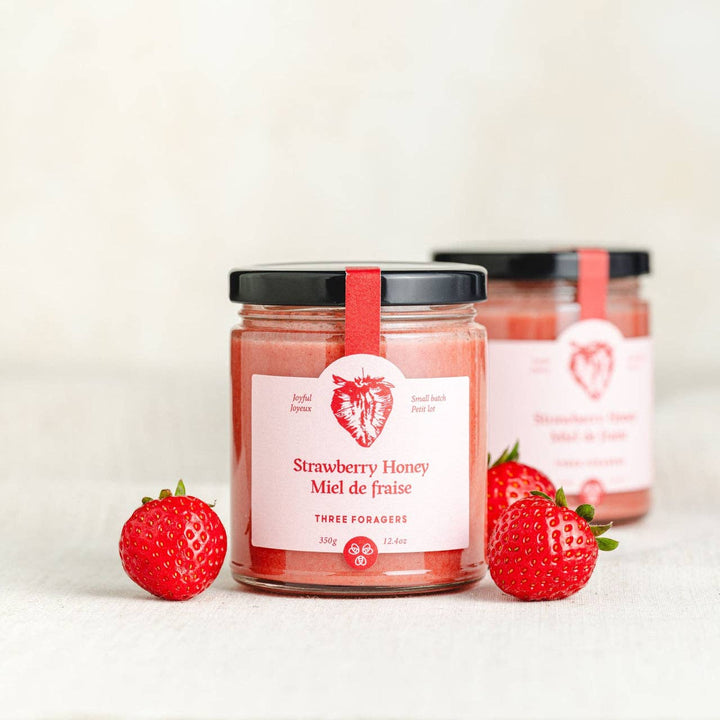 STRAWBERRY INFUSED HONEY