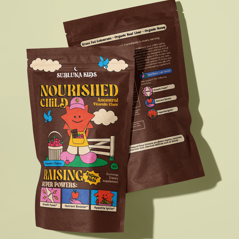 NOURISHED CHILD: ANCESTRAL VITAMIN GUMMY - CHERRY CHOCOLATE