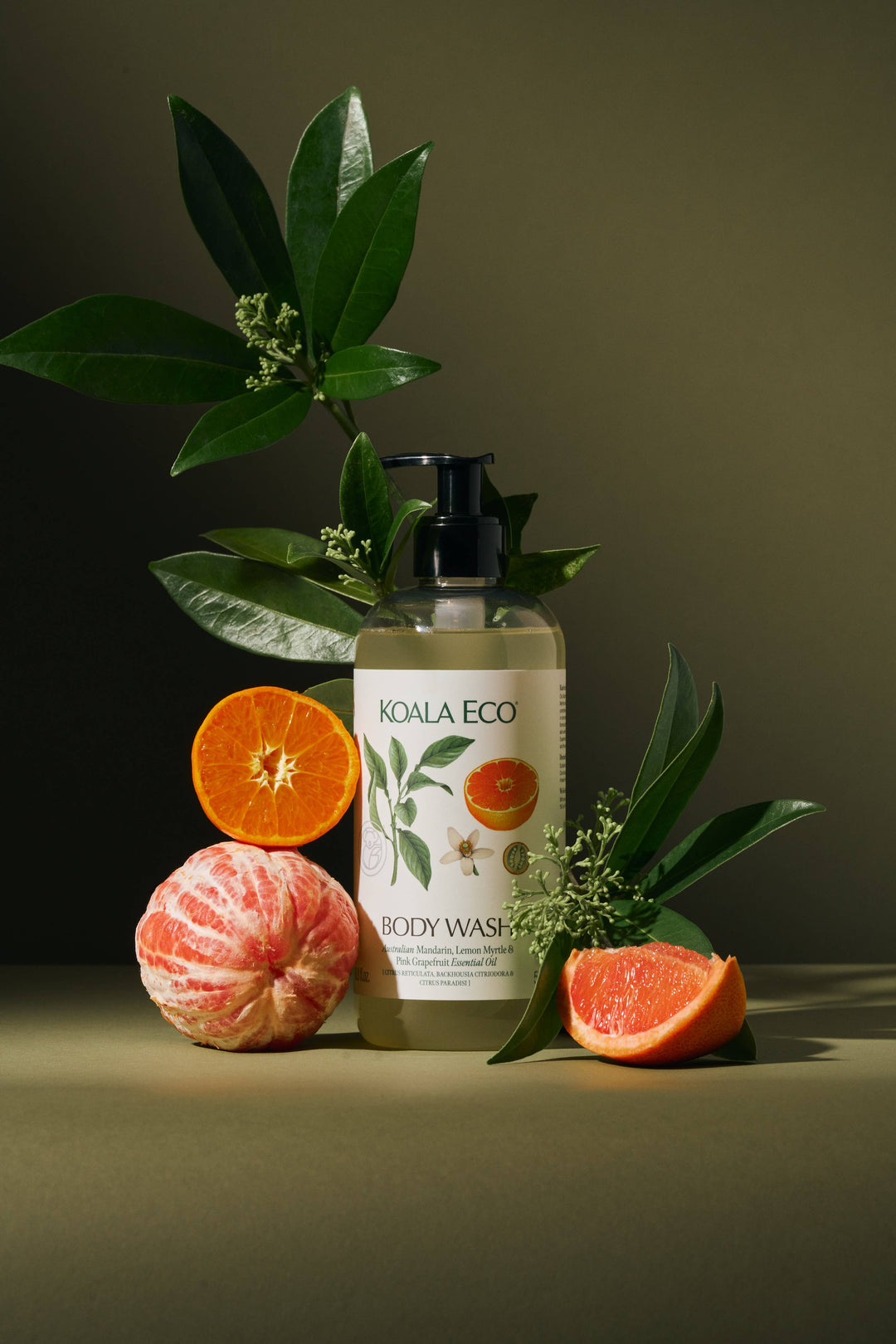 MANDARIN, LEMON MYRTLE & PINK GRAPEFRUIT BODY WASH