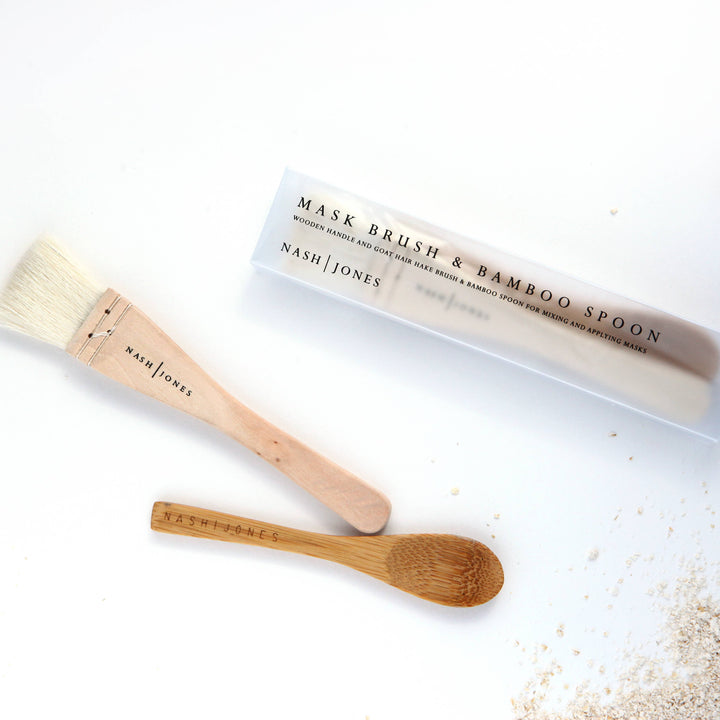 FACE MASK BRUSH AND SPOON: COMBO PACK