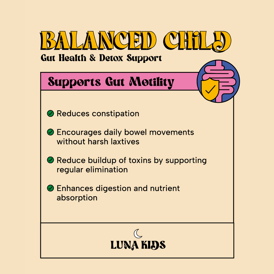 BALANCED CHILD: DETOX & GUT GUMMY