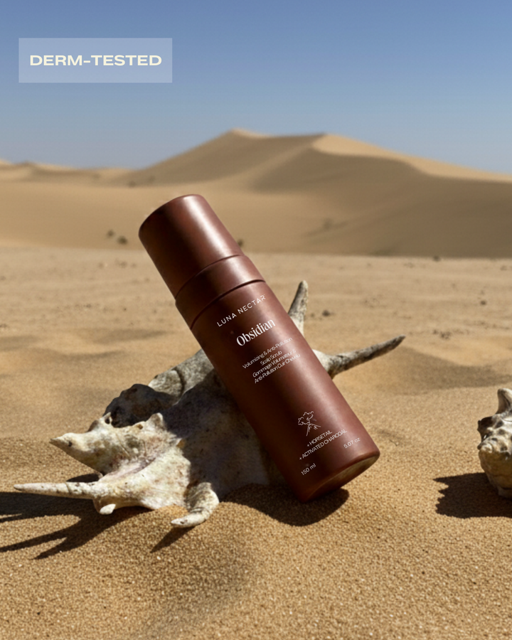 OBSIDIAN VOLUMIZING & ANTI-POLLUTION SCALP SCRUB SHAMPOO