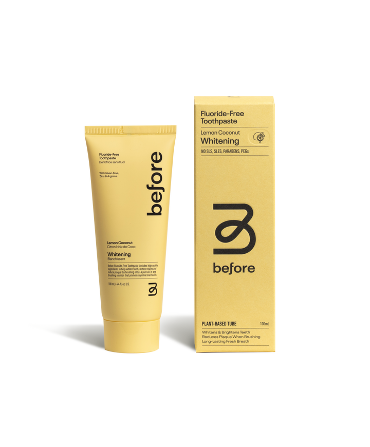 FLUORIDE-FREE WHITENING LEMON COCONUT