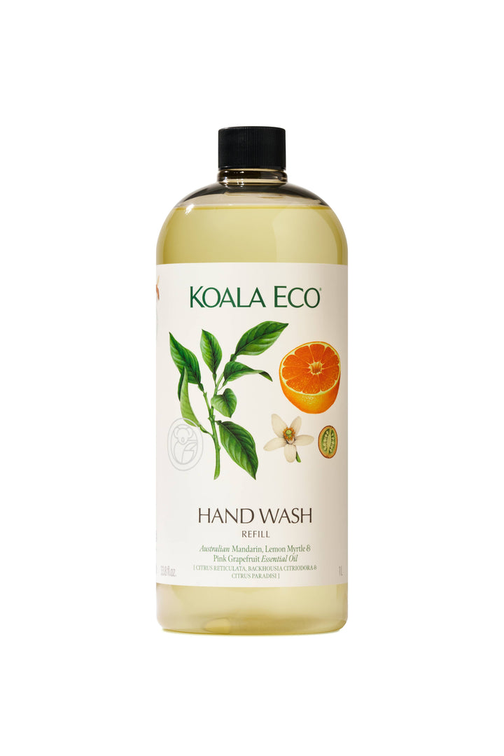 MANDARIN, LEMON MYRTLE & PINK GRAPEFRUIT HAND WASH REFILL