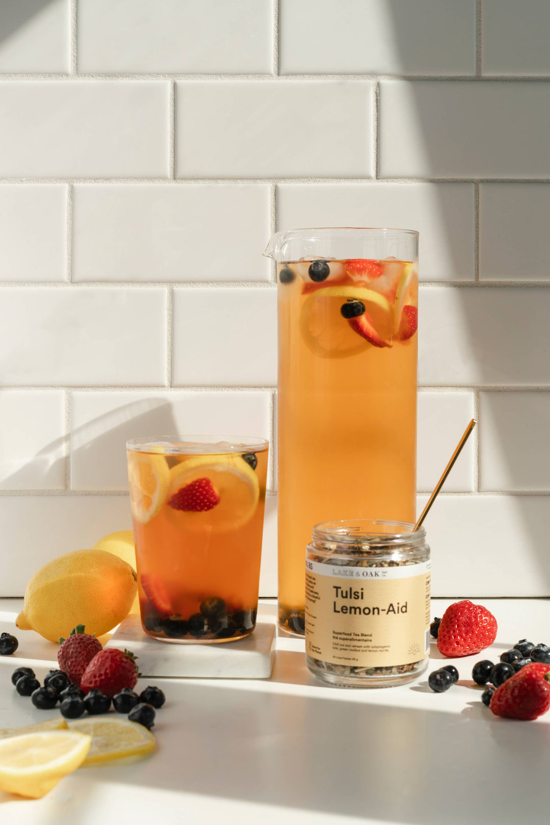 TULSI LEMON-AID - SUPERFOOD TEA