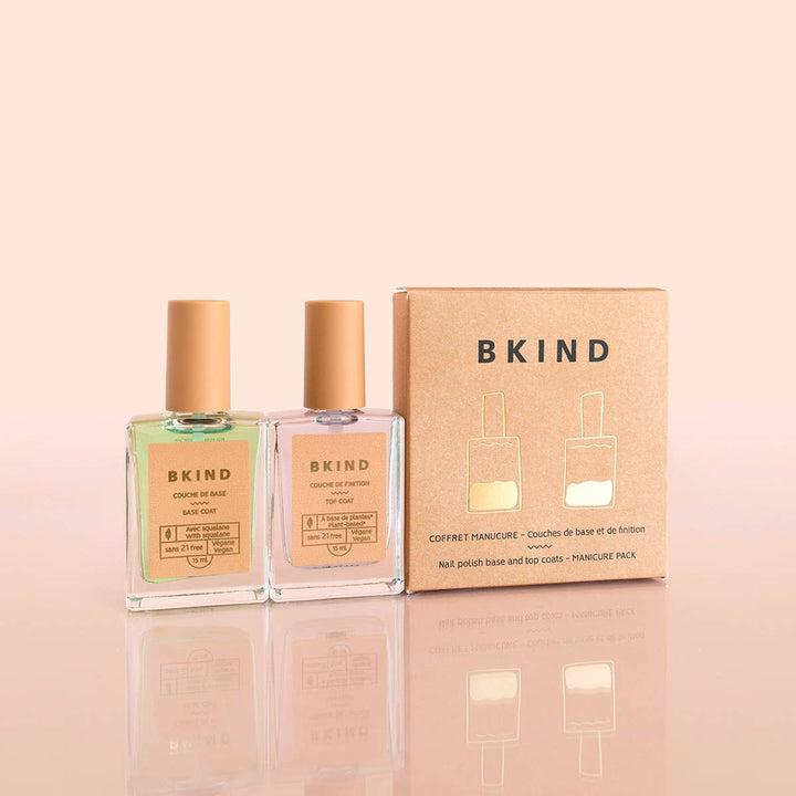 MANICURE PACK -NAIL POLISH DUO - BASE & TOP COATS