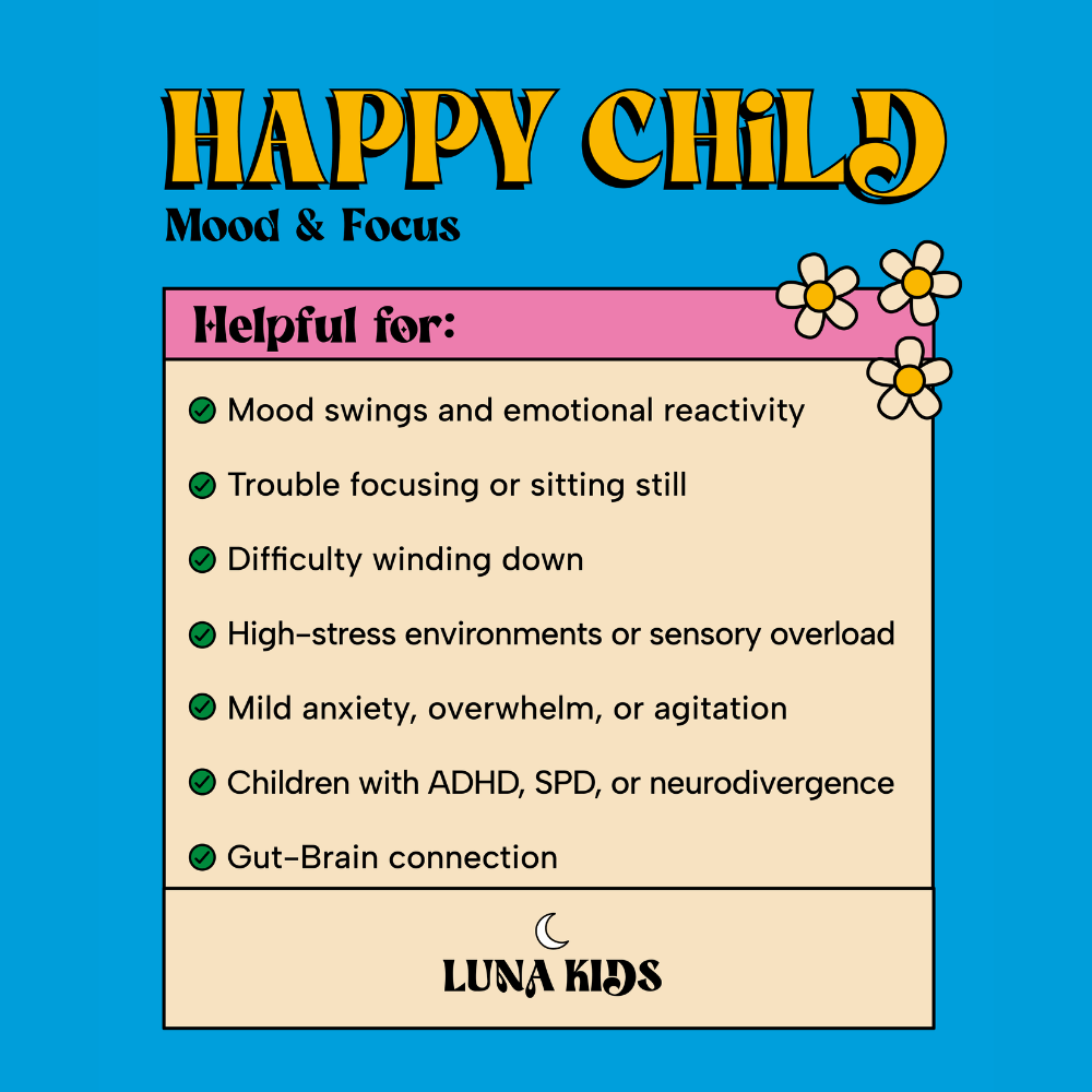 HAPPY CHILD: MOOD & BRAIN GUMMY - PINA COLADA FLAVOUR