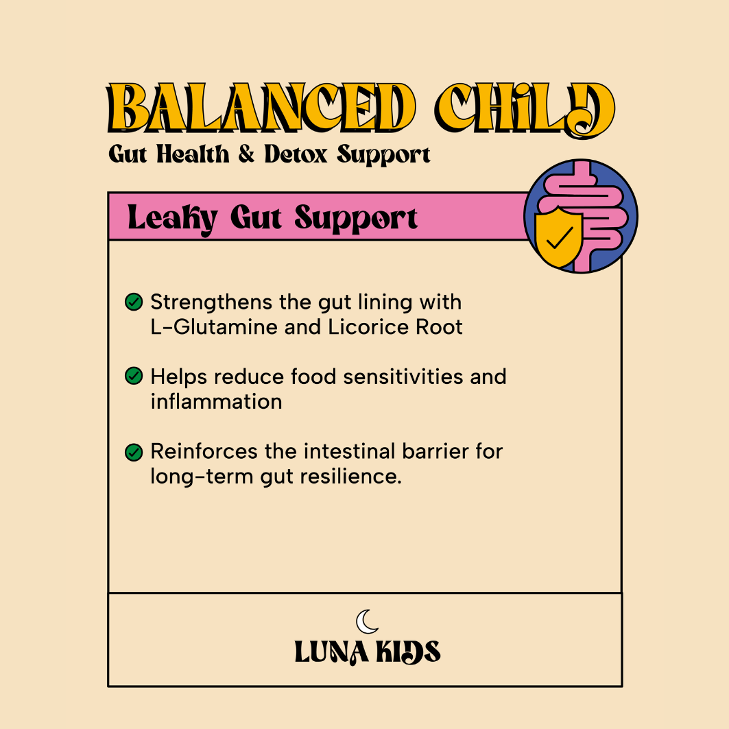 BALANCED CHILD: DETOX & GUT GUMMY