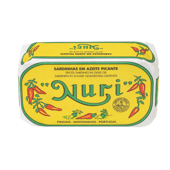 SPICED SARDINES IN OLIVE OIL