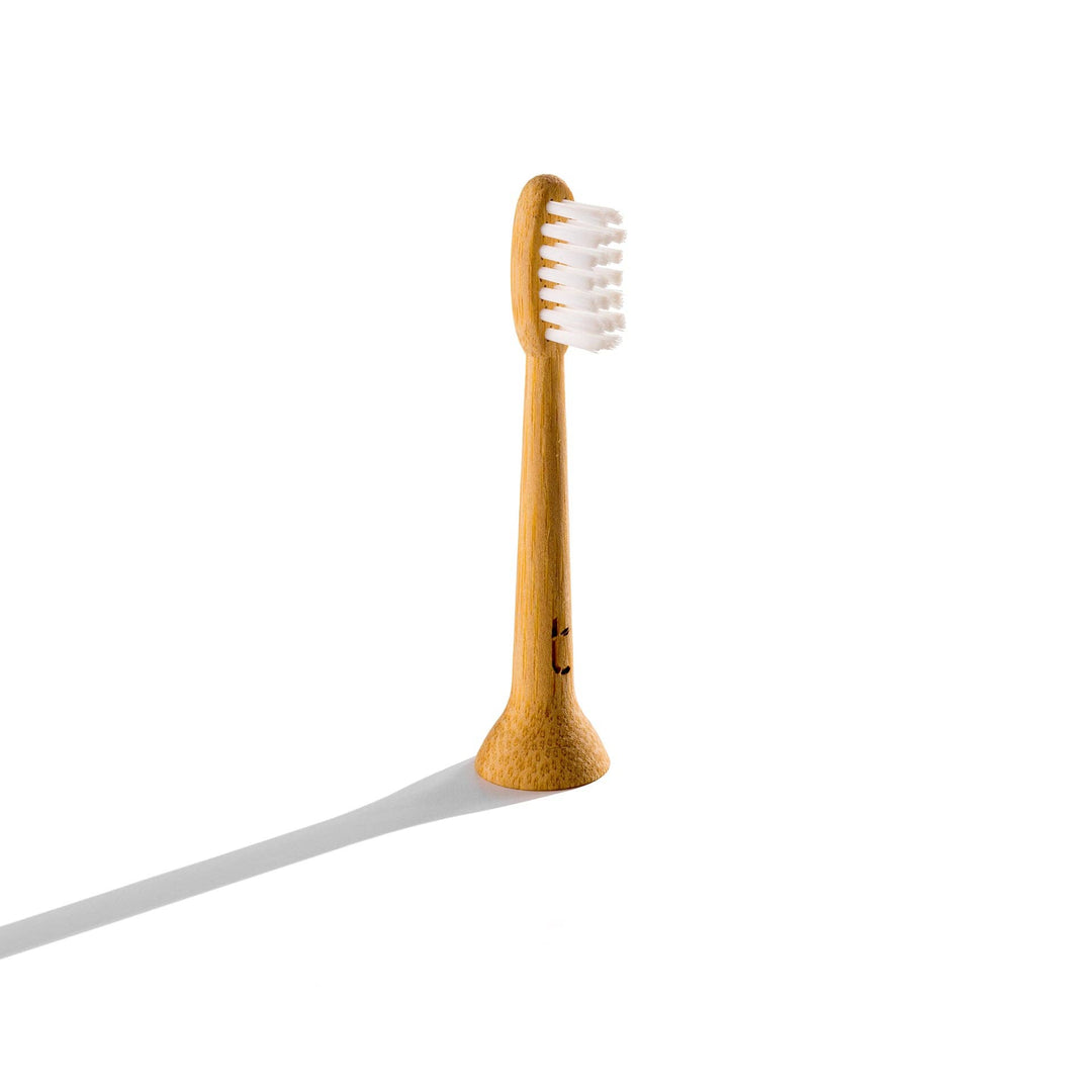 THE WORLDS FIRST SOLID BAMBOO ELECTRIC TOOTHBRUSH HEAD!