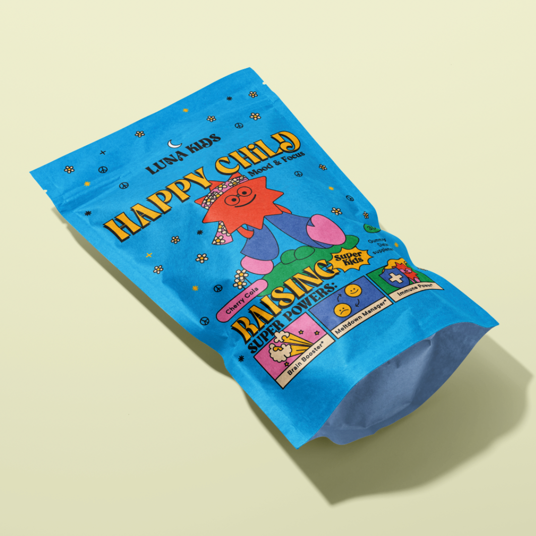 HAPPY CHILD: MOOD & BRAIN GUMMY - CHERRY COLA FLAVOUR