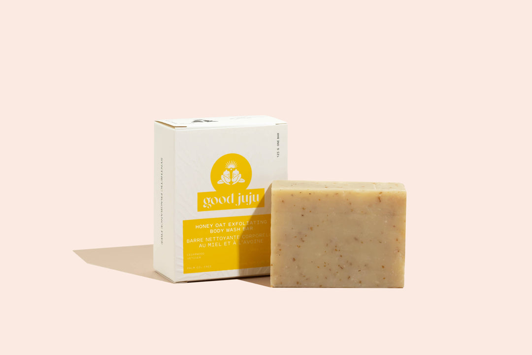 HONEY OAT EXFOLIATING BODY WASH BAR