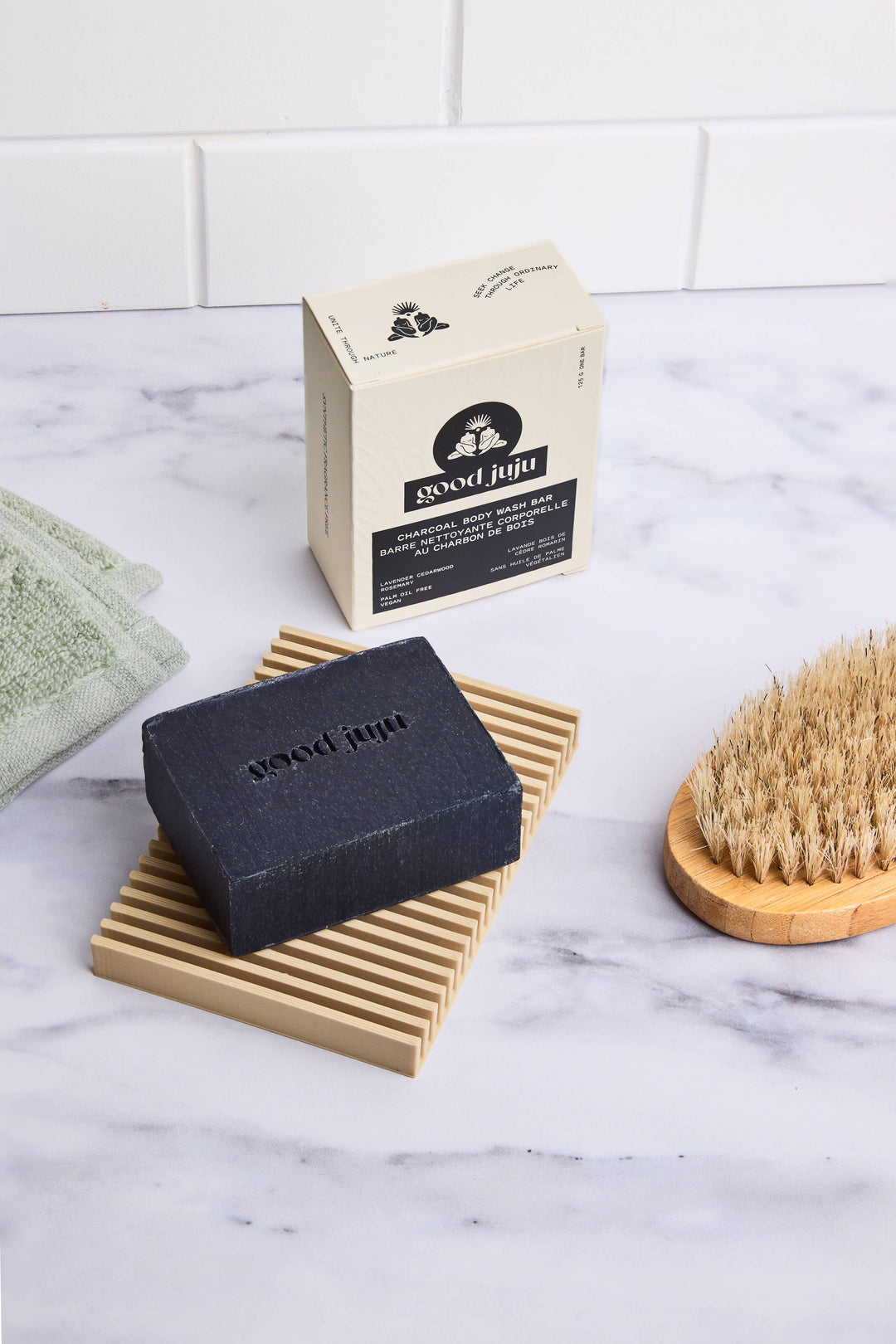 CHARCOAL BODY WASH BAR