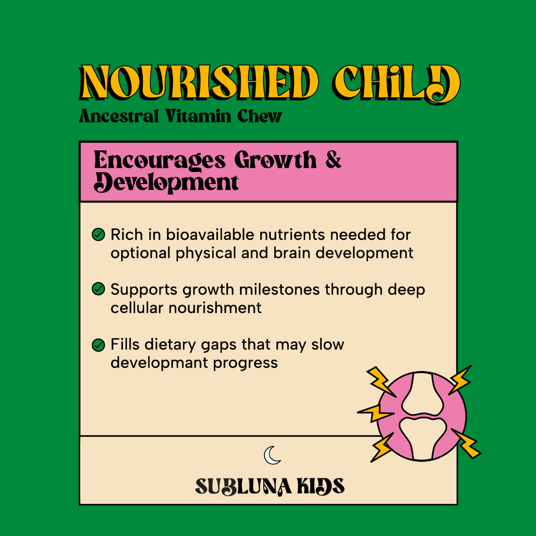NOURISHED CHILD: ANCESTRAL VITAMIN GUMMY - CHERRY CHOCOLATE