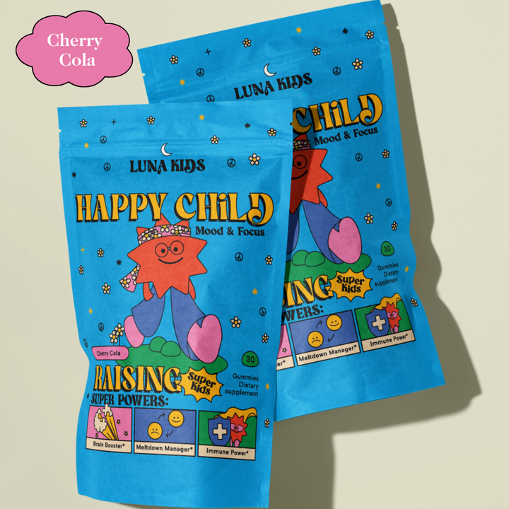 HAPPY CHILD: MOOD & BRAIN GUMMY - CHERRY COLA FLAVOUR
