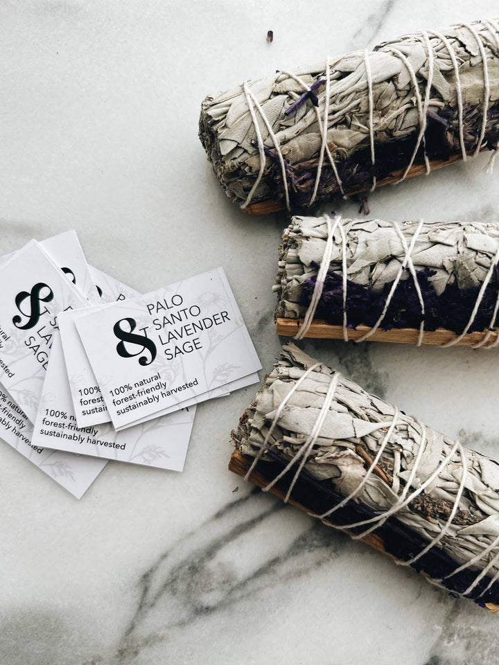 LAVENDER AND WHITE SAGE SMUDGE