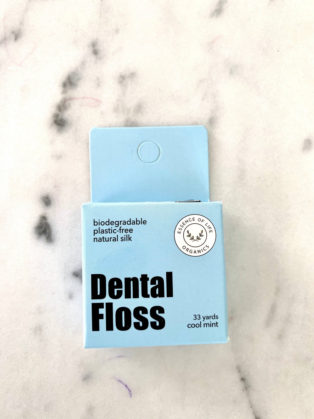 BIODEGRADABLE ZERO WASTE SILK FLOSS - COOL MINT