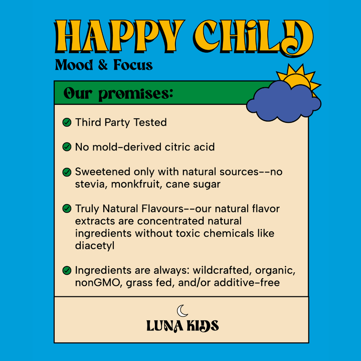 HAPPY CHILD: MOOD & BRAIN GUMMY - PINA COLADA FLAVOUR