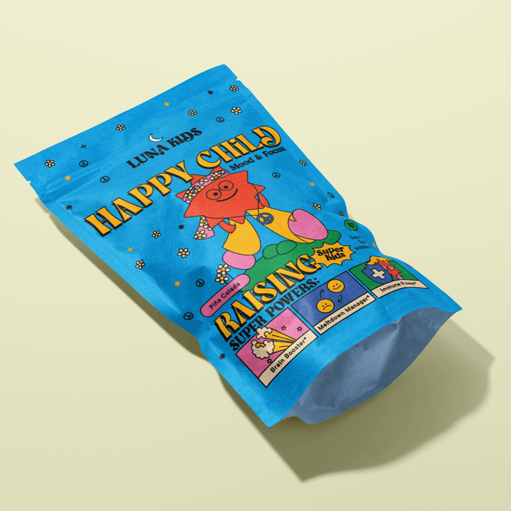 HAPPY CHILD: MOOD & BRAIN GUMMY - PINA COLADA FLAVOUR