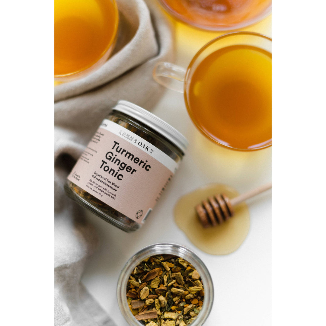 TURMERIC GINGER TONIC - SUPERFOOD TEA BLEND