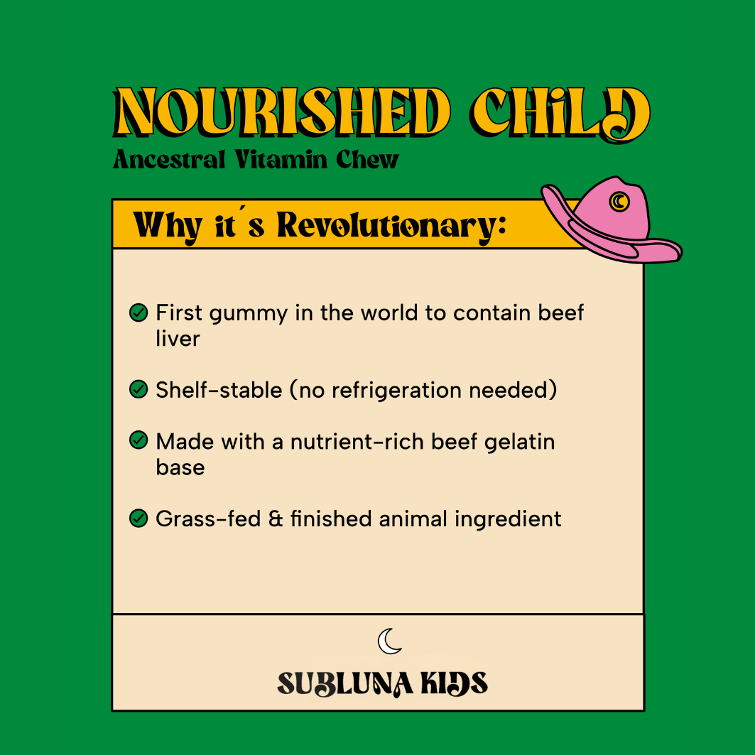 NOURISHED CHILD: ANCESTRAL VITAMIN GUMMY - CHERRY CHOCOLATE