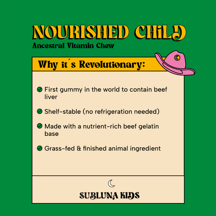 NOURISHED CHILD: ANCESTRAL VITAMIN GUMMY - CHERRY CHOCOLATE