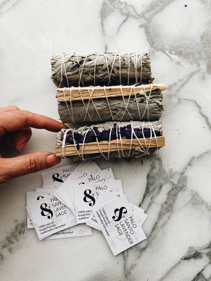 LAVENDER AND WHITE SAGE SMUDGE