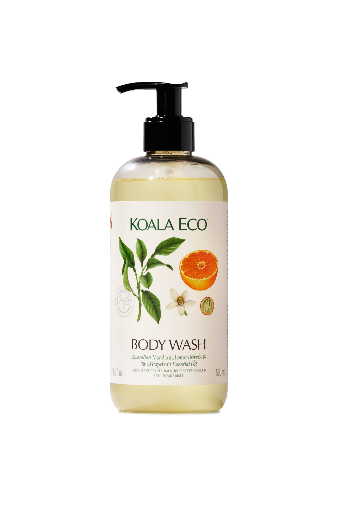 MANDARIN, LEMON MYRTLE & PINK GRAPEFRUIT BODY WASH