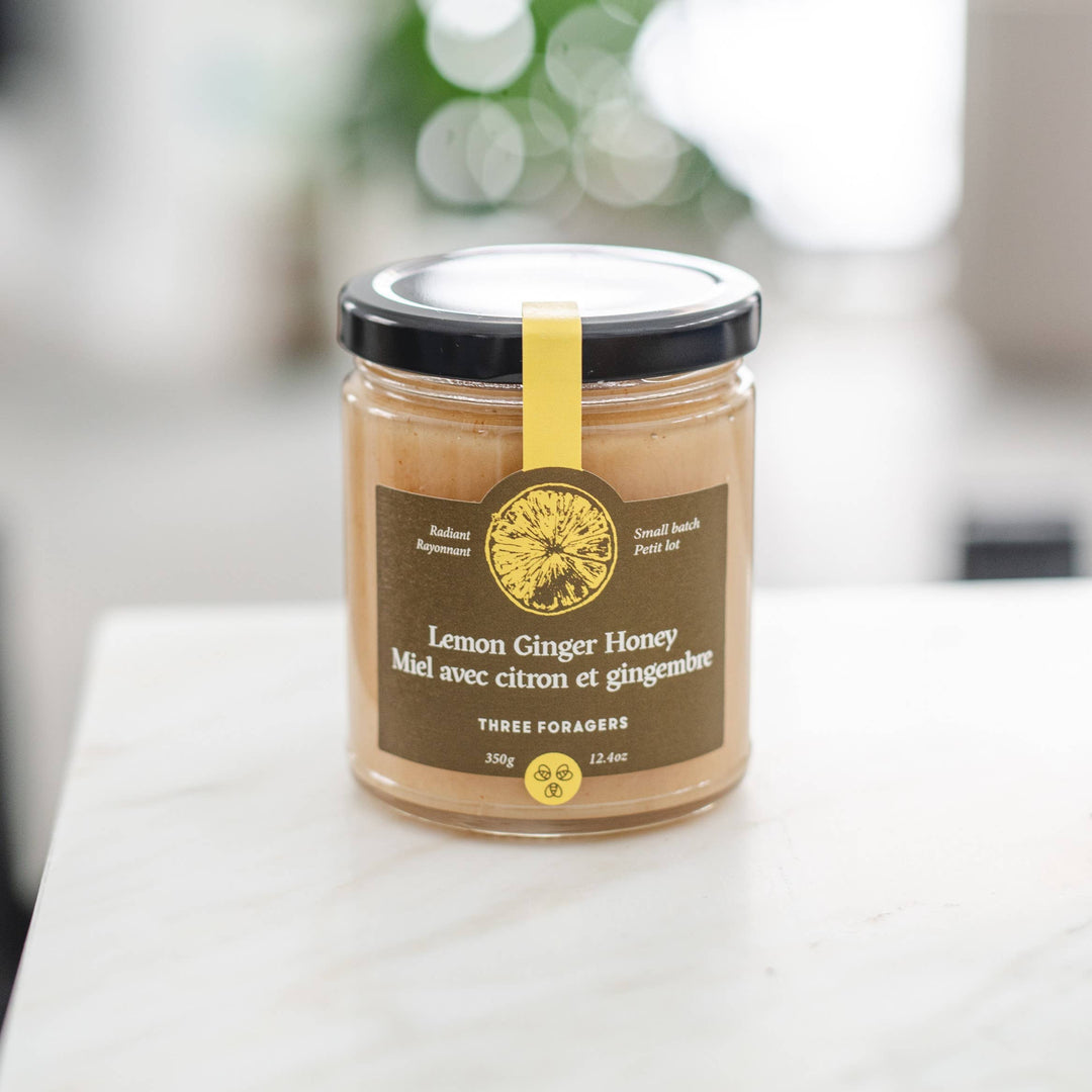 LEMON & GINGER INFUSED HONEY