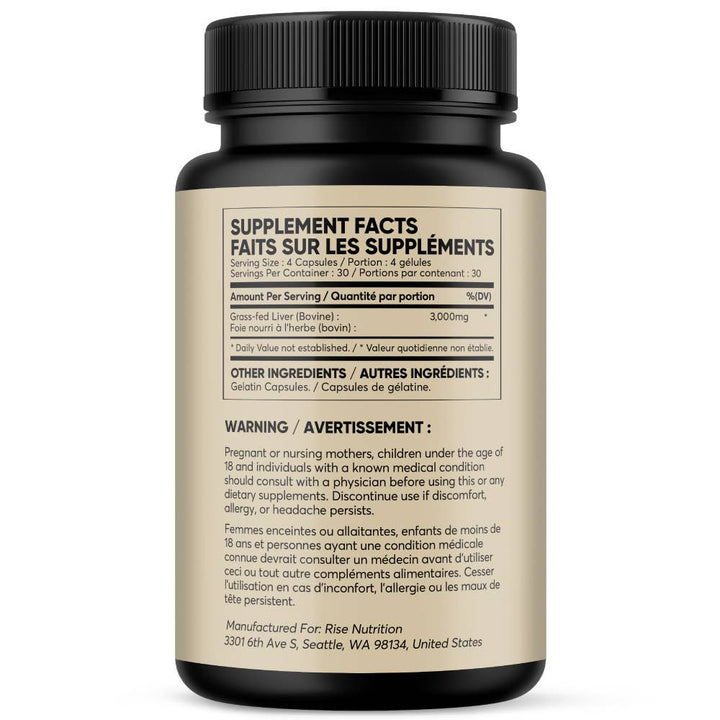 GRASS-FED BEEF LIVER - NON-GMO & PURE